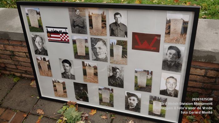 DSC04587- 53rd Welsh Division Monument - 146 Vlaggen voor de Vrede - 25okt2026 - foto GerardMontE
