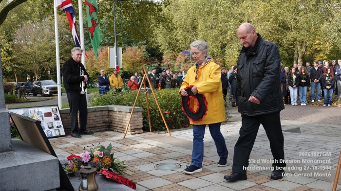 DSC04932- 53rd Welsh Division Monument - herdenking bevrijding 27-10-1944  - 27okt2026 - foto GerardMontE