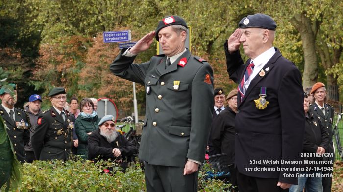 DSC04954- 53rd Welsh Division Monument - herdenking bevrijding 27-10-1944  - 27okt2026 - foto GerardMontE